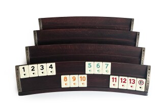 Helena Wood Art Sedef Kakmalı Oval Okey Takımı 4510 - 10