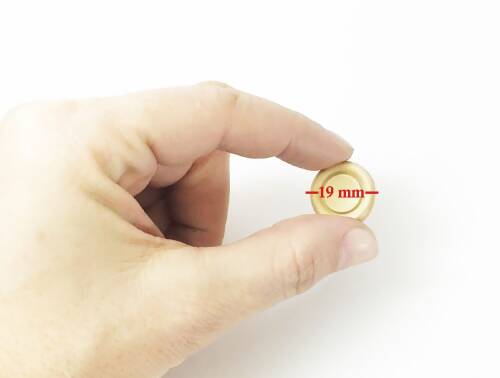 El Yapımı Şimşir Mini Tavla Pulu 19mm - 6