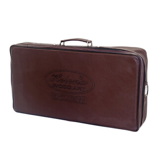 Helena Wood Art Smarty Carved Oymalı Tavla Koyu Ceviz - 10