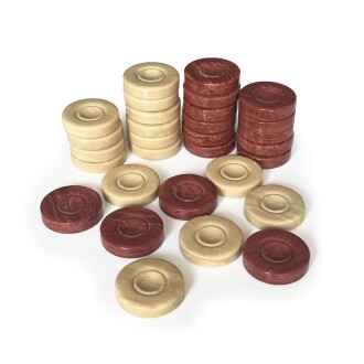 Helena Wood Art Süper Opak Lüks Polyester Tavla Pulu 35mm - 3