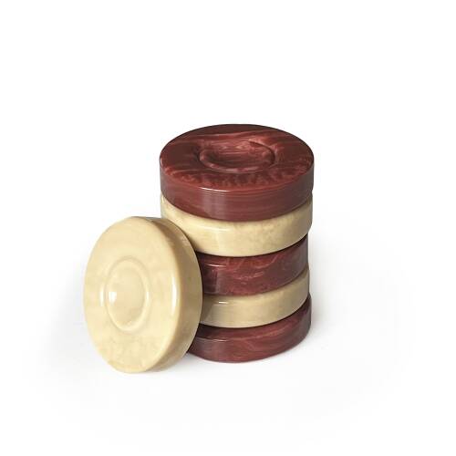 Helena Wood Art Süper Opak Lüks Polyester Tavla Pulu 35mm - 5