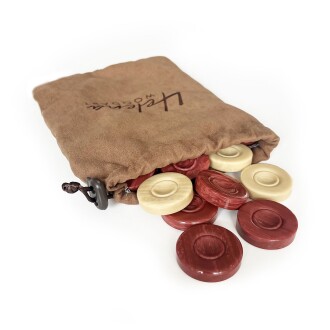 Helena Wood Art Süper Opak Lüks Polyester Tavla Pulu 35mm - 8