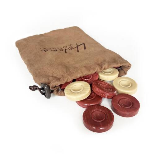 Helena Wood Art Süper Opak Lüks Polyester Tavla Pulu 35mm - 8