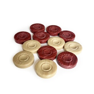 Helena Wood Art Süper Opak Lüks Polyester Tavla Pulu 35mm - 9