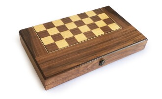 Tuana Game Geniş Ceviz Tavla ve Satranç Takımı - 9