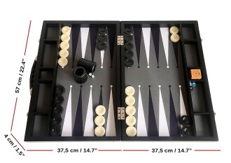 Helena Wood Art Turnuva Boy Tavla Kumaş Zemin 57x75 cm Gri Ahşap Vido - 3