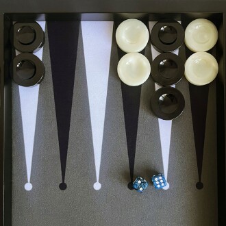 Helena Wood Art Turnuva Boy Tavla Kumaş Zemin 57x75 cm Gri Ahşap Vido - 6