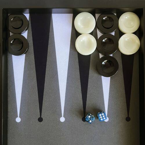 Helena Wood Art Turnuva Boy Tavla Kumaş Zemin 57x75 cm Gri Ahşap Vido - 6