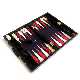 Helena Wood Art Turnuva Boy Tavla Kumaş Zemin 57x75 cm Kırmızı Beyaz Ahşap Vido - 9