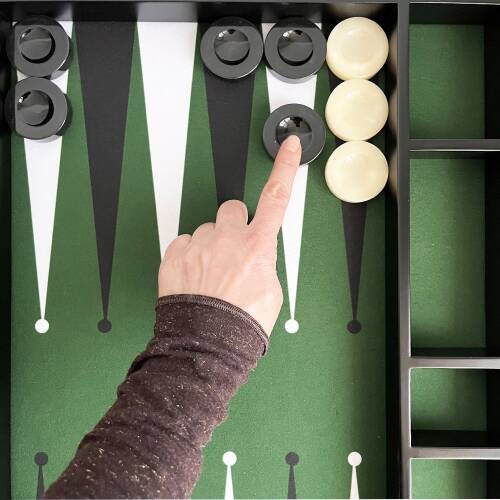 Helena Wood Art Turnuva Boy Tavla Kumaş Zemin 57x75cm - 5