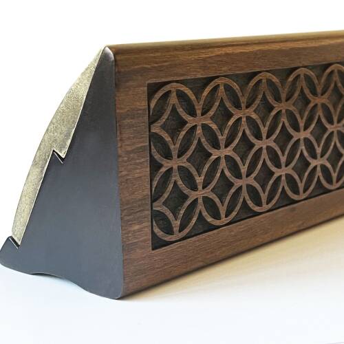 Helena Wood Art VIP Oymalı Masif Ahşap Okey Takımı Begonya - 9