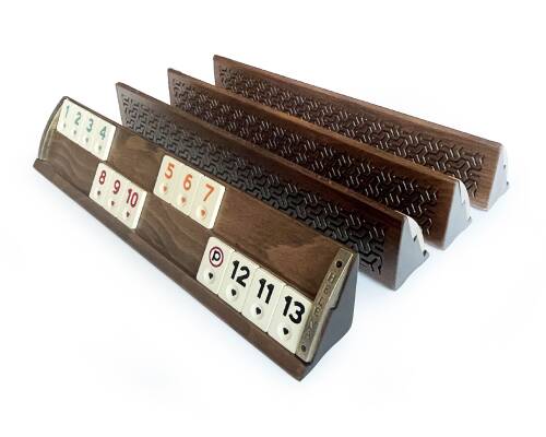 Helena Wood Art VIP Oymalı Masif Ahşap Okey Takımı Constantia - 6