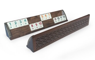 Helena Wood Art VIP Oymalı Masif Ahşap Okey Takımı Constantia - 10