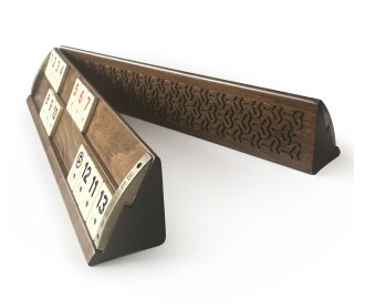 Helena Wood Art VIP Oymalı Masif Ahşap Okey Takımı Constantia - 7