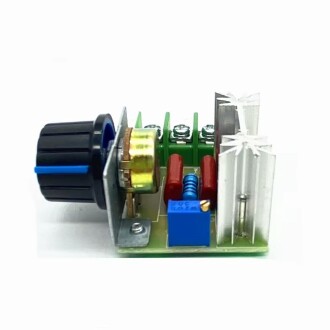 Hız Düğmesi 2000W Thyristor Elektronik Voltaj Regülatörü Dim Hız Sıcaklık Kontrolü - 8