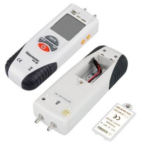 HT-1890 Dijital Manometre Fark Basınç Ölçer - 4