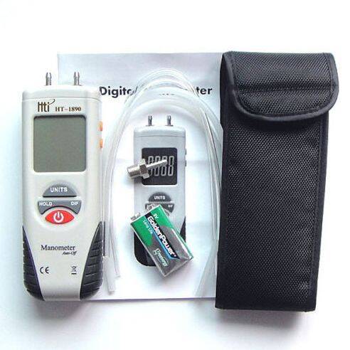 HT-1890 Dijital Manometre Fark Basınç Ölçer - 6