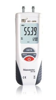 HT-1890 Digital Manometer Differential Pressure Meter