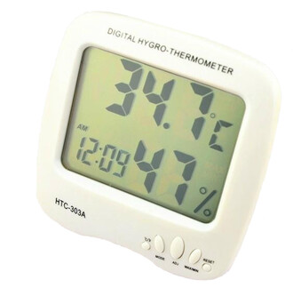 OEM - HTC-303A Digital Clock Thermometer & Hygrometer