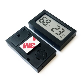 Humidor Puro Kutusu Nemlendirici Haznesi ve Dijital Nem Ölçer Termometre Seti - 7