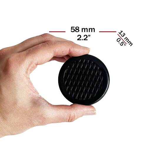 Humidor Puro Kutusu Nemlendirici Haznesi Yuvarlak ABS 58x13mm - 4