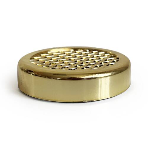 Humidor Puro Kutusu Nemlendirici Haznesi Yuvarlak ABS 58x13mm Sarı - 7