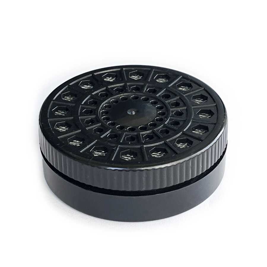  Humidor Puro Kutusu Nemlendirici Haznesi Yuvarlak Abs 60x20mm