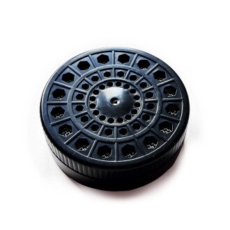 Humidor Puro Kutusu Nemlendirici Haznesi Yuvarlak ABS 60x20mm - 6