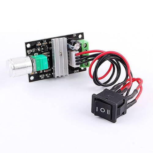 İleri Geri DC Motor Hız Kontrol Cihazı PWM DC 6V12V24V 3A
