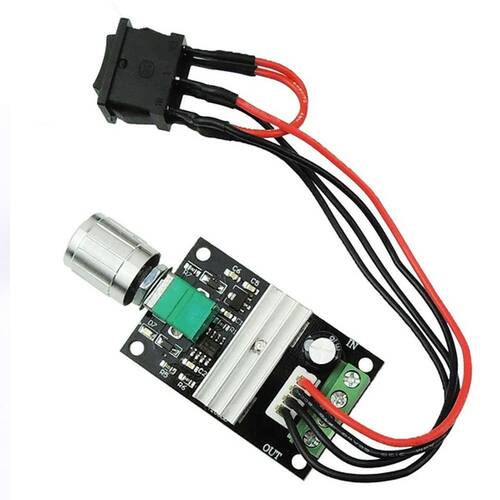 İleri Geri DC Motor Hız Kontrol Cihazı PWM DC 6V12V24V 3A