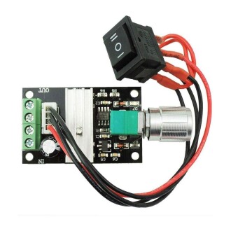 İleri Geri DC Motor Hız Kontrol Cihazı PWM DC 6V12V24V 3A
