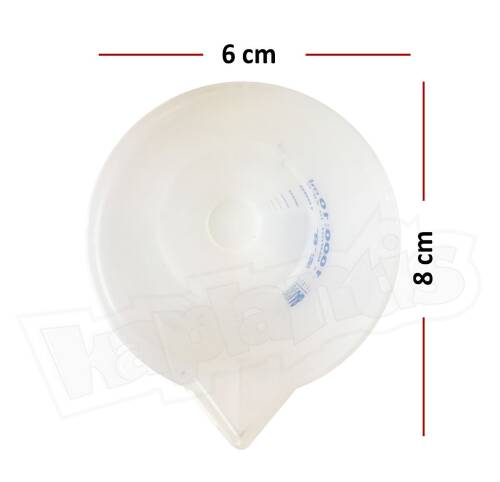 ISOLAB 1000ml Plastik Mezür Mavi Skala - 4