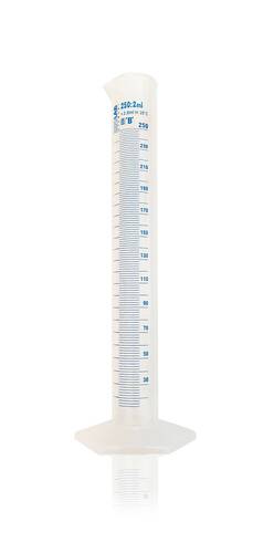 ISOLAB 250ml Plastik Mezür Mavi Skala