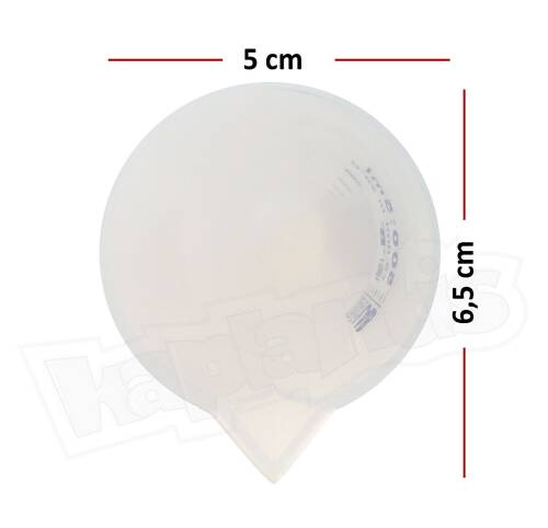 ISOLAB 500ml Plastik Mezür Mavi Skala - 3