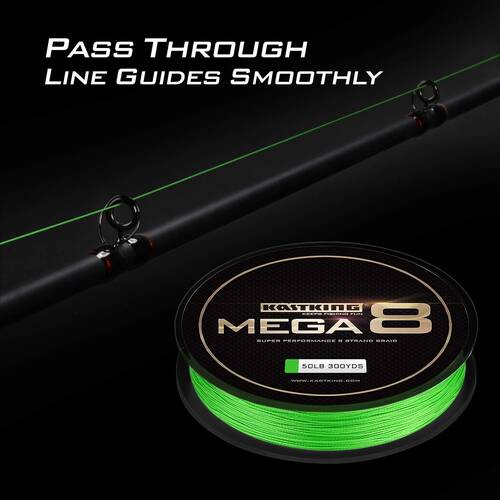 Kastking Mega8 Braided Misina Gri 40LB