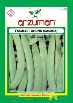 Kevser Sarıkız Oturak Fasulye Tohumu 50 Gr - 1