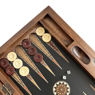 King Tavla Geniş Siyah - 6