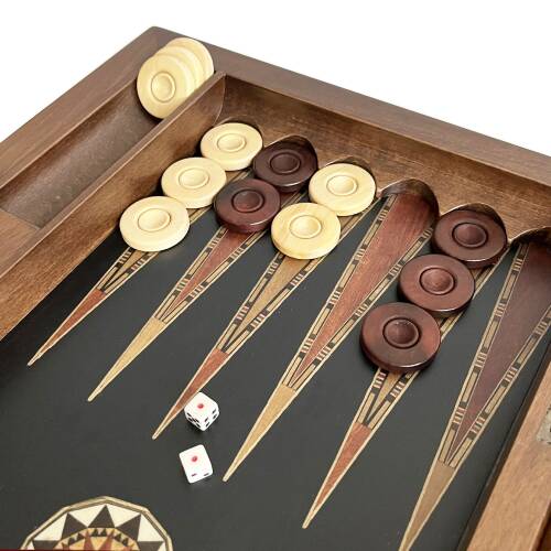 King Tavla Geniş Siyah - 7