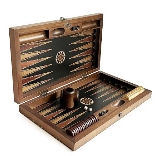 King Tavla Geniş Siyah - 9