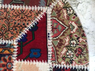 Kırkyama El Dokuma Halı 100cm XHE0047 - 7