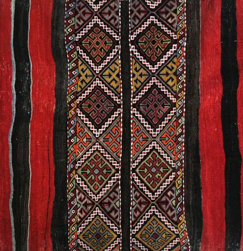 Konya Sumak Kilim Kök Boyalı 135 x 112 cm - 5