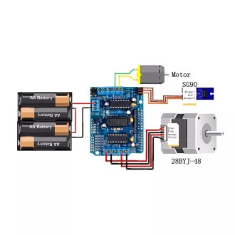 L293D Motor Sürücü Shield - 10