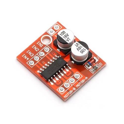 L298N Mini 2 Yönlü Motor Sürücü İleri ve Geri PWM Hız Regülatörü Dual H-Bridge Stepper Motor