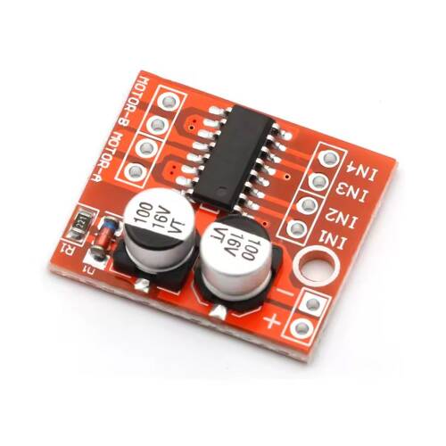 L298N Mini 2 Yönlü Motor Sürücü İleri ve Geri PWM Hız Regülatörü Dual H-Bridge Stepper Motor - 9