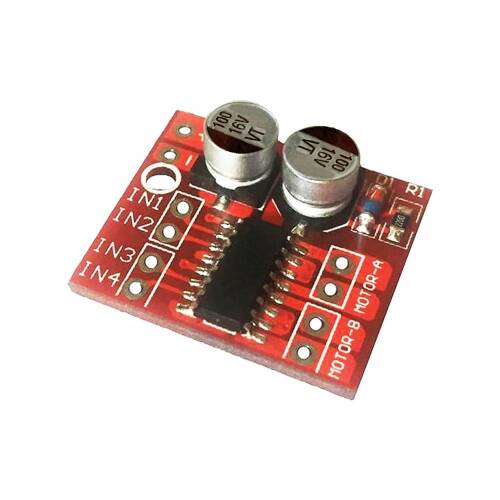 L298N Mini 2 Yönlü Motor Sürücü İleri ve Geri PWM Hız Regülatörü Dual H-Bridge Stepper Motor - 10