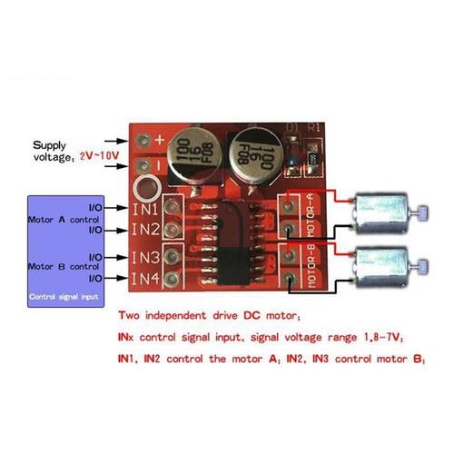 L298N Motor Sürücü Kartı
