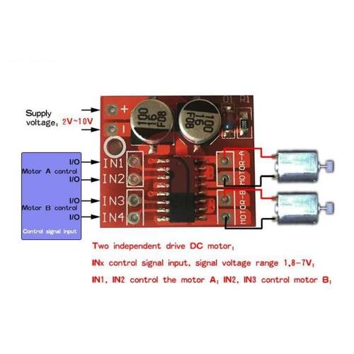 L298N Motor Sürücü Kartı - 4
