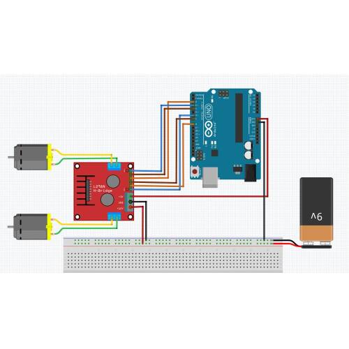 L298N Motor Sürücü Kartı - 5