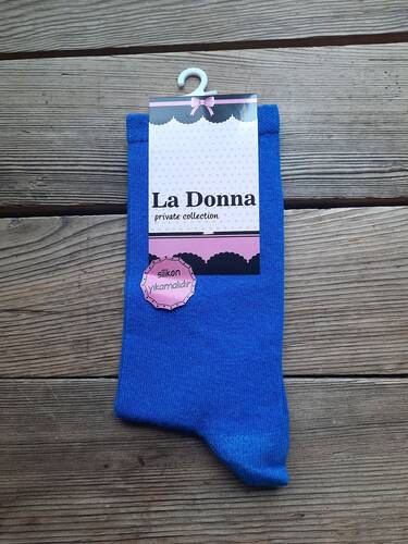 La Donna Bayan Çorap Uzun 36-40 Mavi