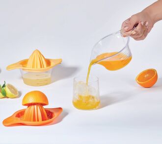 Limon Sıkacaği Şeffaf Ölçü Kaplı (400Ml) - 2